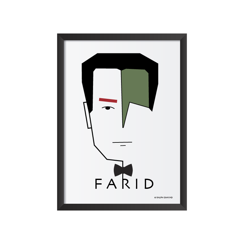 Farid Al-Atrash Art Frame