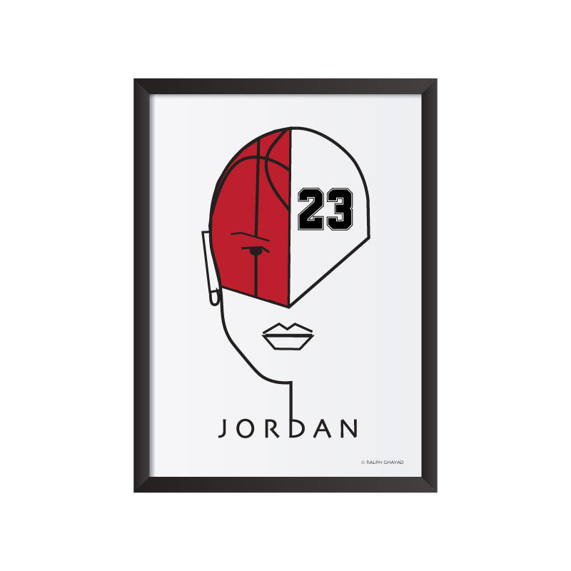 Michael Jordan Art Frame