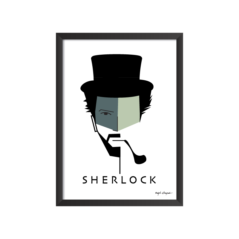 Sherlock Holmes Art Frame