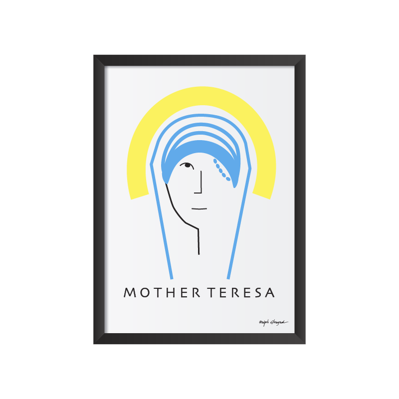 Mother Theresa Art Frame
