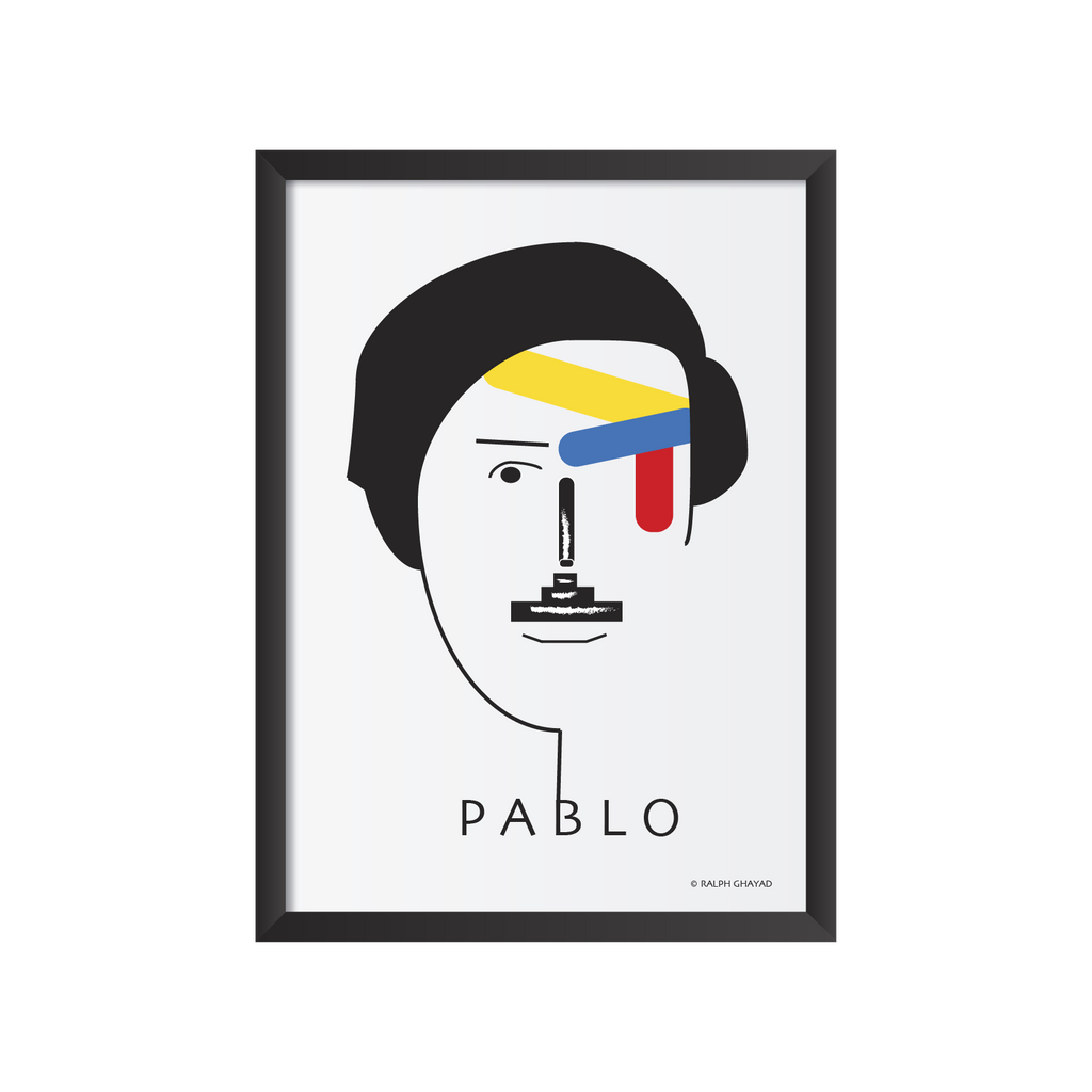 Pablo Escobar Art frame
