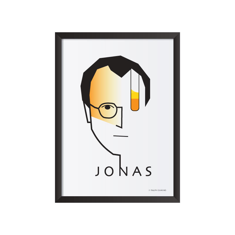 Jonas Salk Art Frame