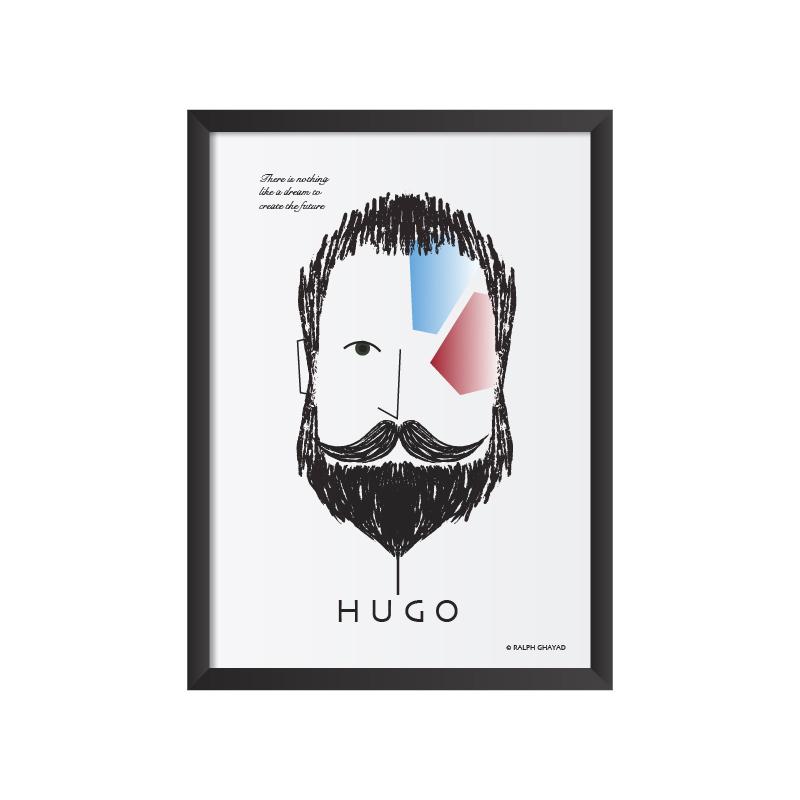 Victor Hugo Art frame