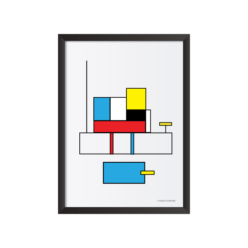 Mondrian Home Art Frame