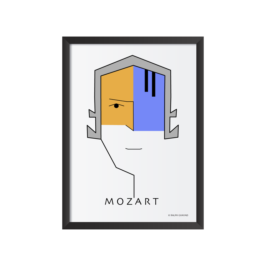 Mozart Art frame