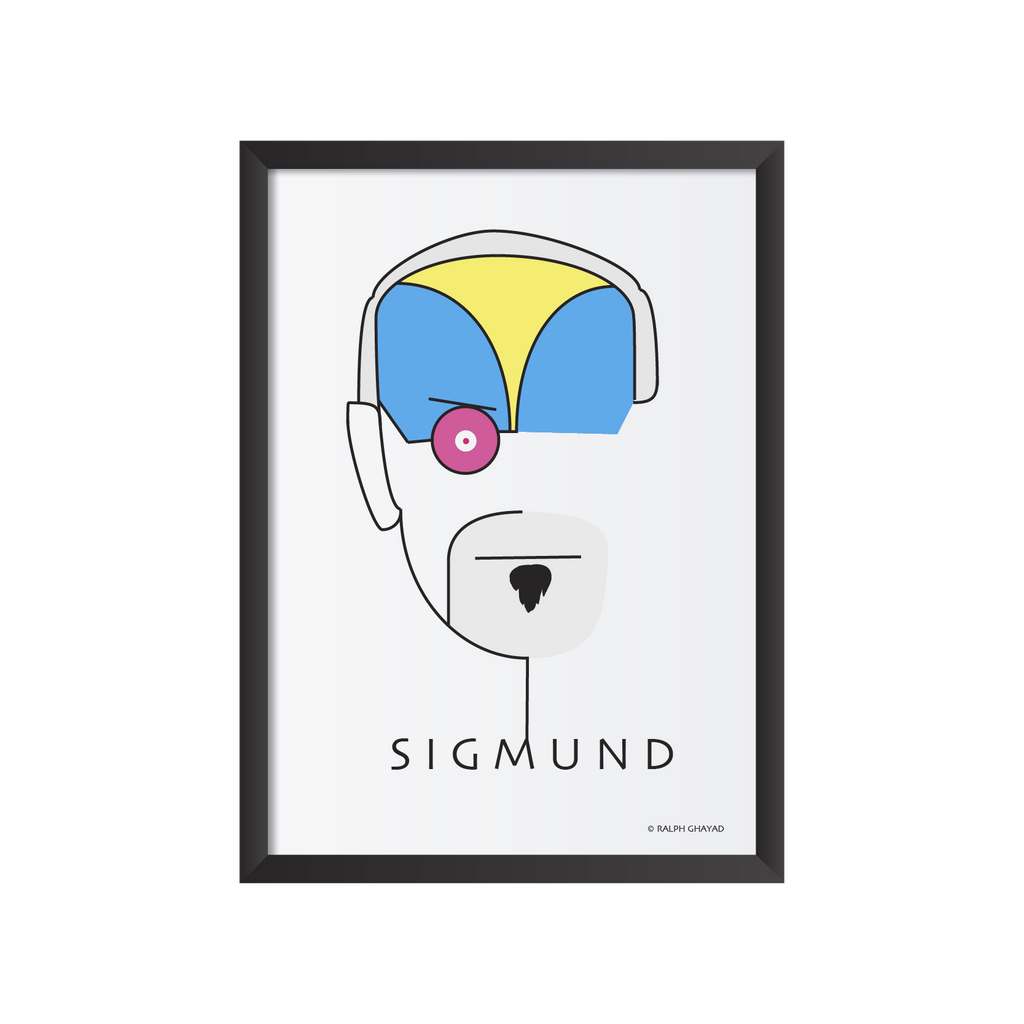 Sigmund Freud Art frame