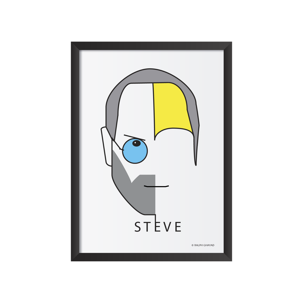 Steve Jobs Art frame