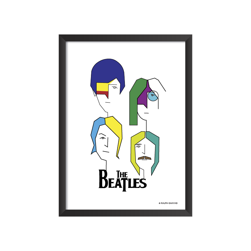 The Beatles Art Frame