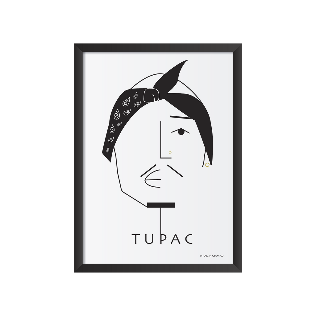 Tupac Art frame