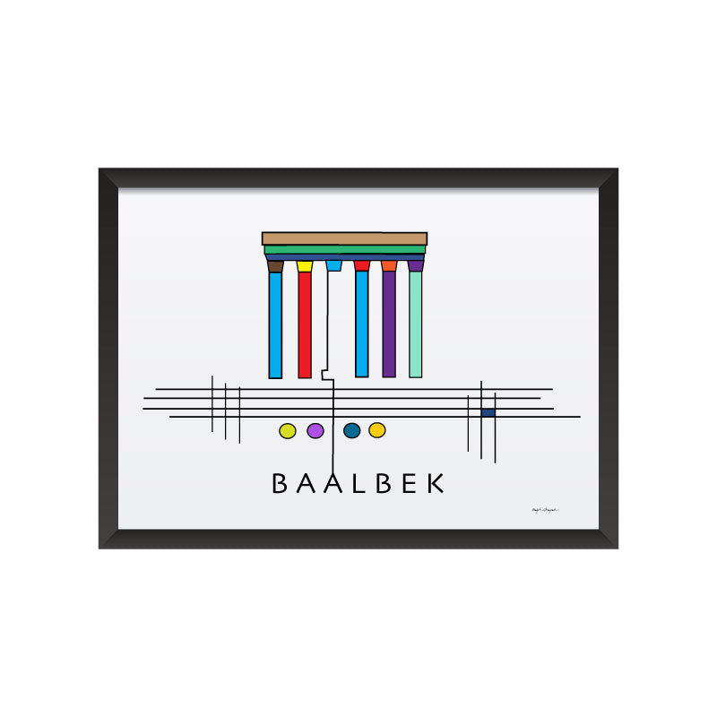 Baalbek Art Frame