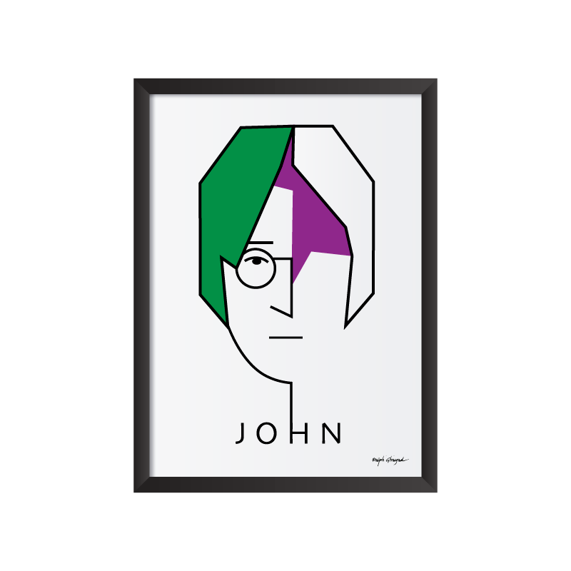 John Lennon Art Frame
