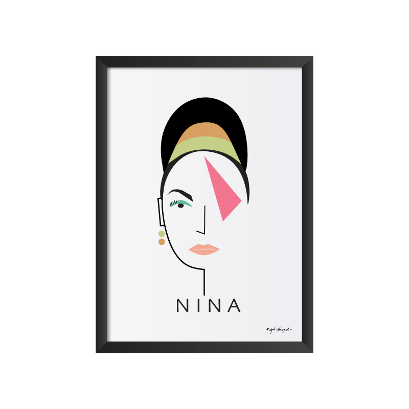Nina Simone Art Frame